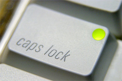 cAPS LOCK!!!