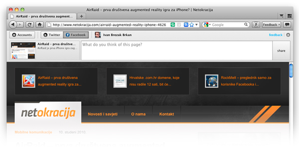 Firefox F1