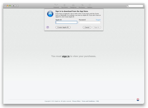 Za kupovanje u Mac App Storeu koristite svoj Apple ID.