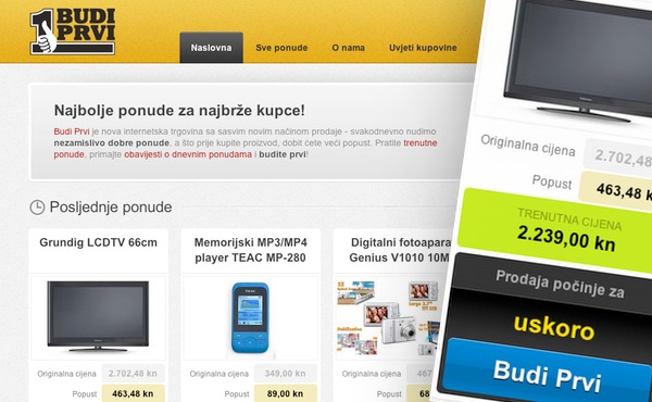 Želite li biti prvi?