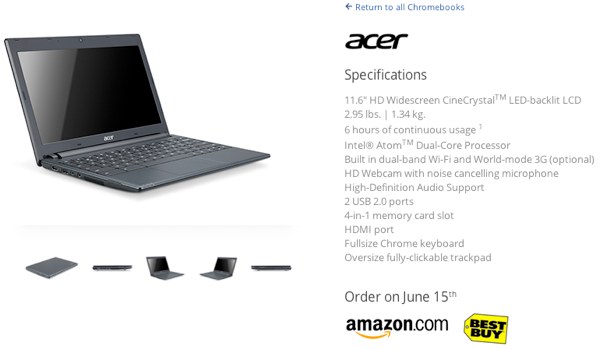 Chromebooks - Acer