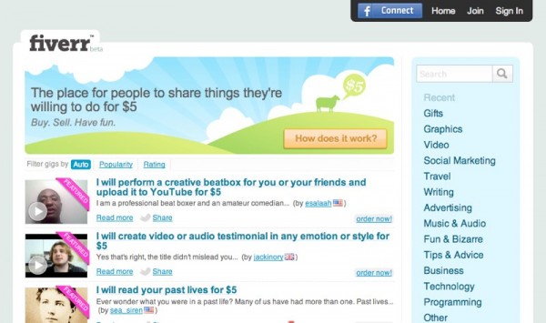 ...i Fiverr.
