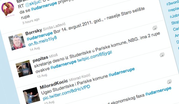 #udarnerupe u akciji.