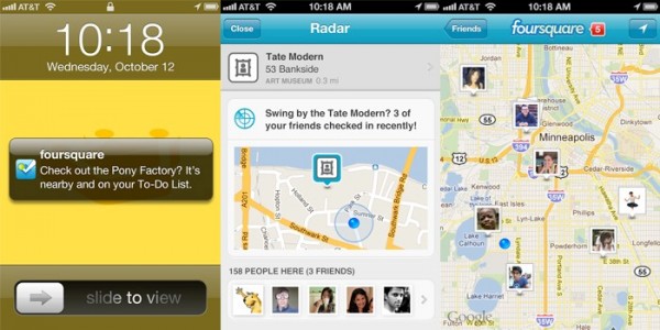 Foursquare Radar