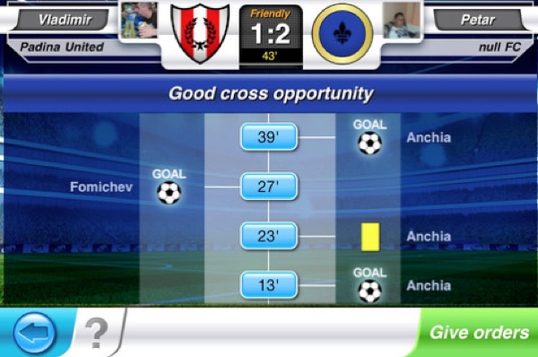Top Eleven s weba na mobitel.