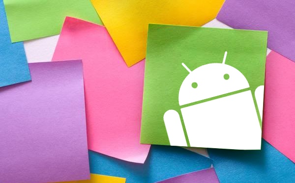 Androidski si sve zapišite.