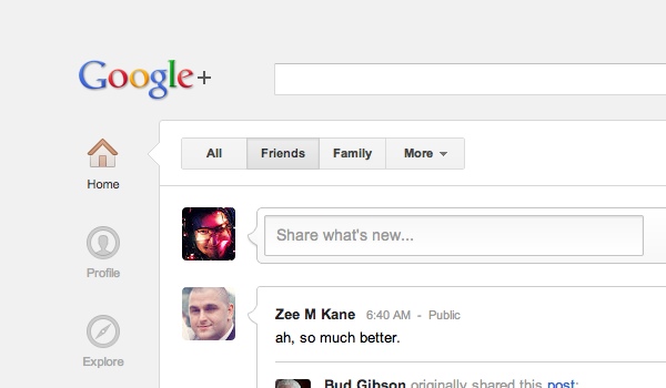 Google+ je... drugačiji!