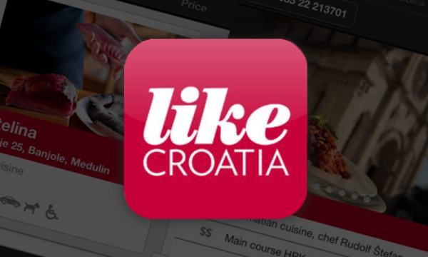 Like Croatia ikona aplikacija Good Restaurants.