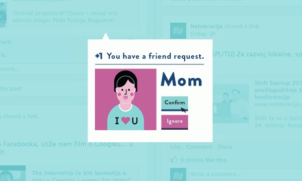 Facebook prijatelji i roditelji!
