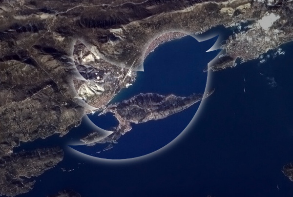 Split iz svemirske perspektive (Preuzeto s Twittera)