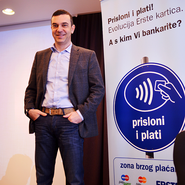 Igor Strejček, Erste banka (snimila: Marina Filipović Marinshe)
