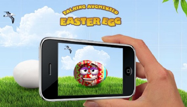 Talking Augmented Easter Egg
