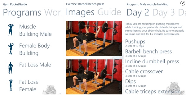 gym pocket guide
