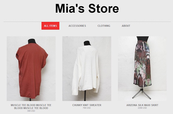 Testni web shop otvoren u nekoliko klikova
