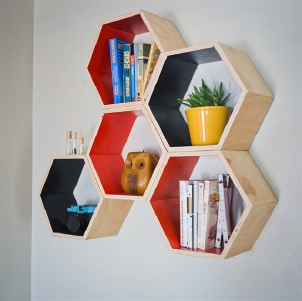 Squee Honeycomb Shelves