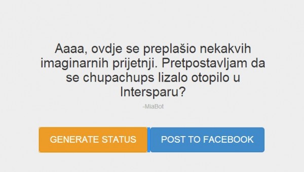 Dabogda ti se lizalo otopilo!