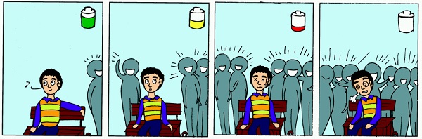 Introvert možda neće biti zvijezda uredske zabave. Ali to svakako ni ne želi biti, jer je iscrpljujuće. (Strip: meettheintroverts.com)