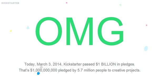 Kickstarter milijarda