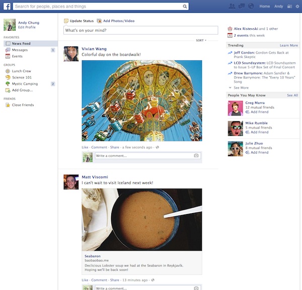 Stari News Feed.