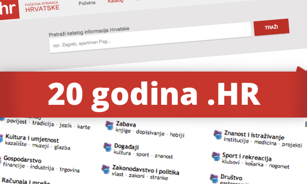 www.hr za dvadeseti je rođendan redizajnirana