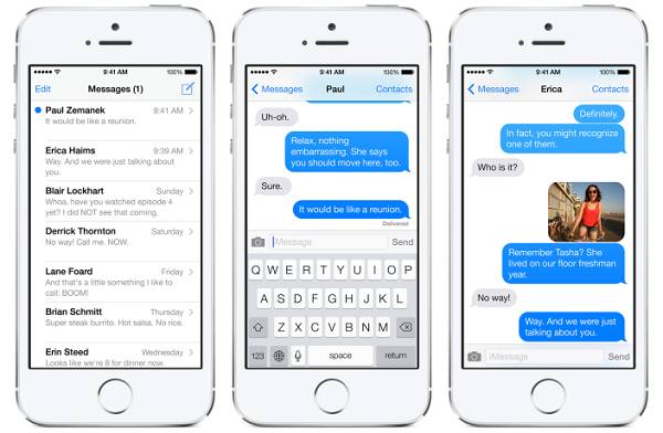 iOS poruke