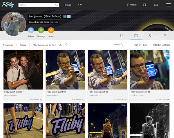 Fliiby Profile look