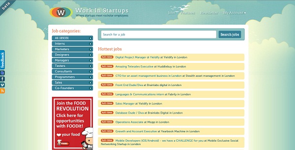 Work in Startups