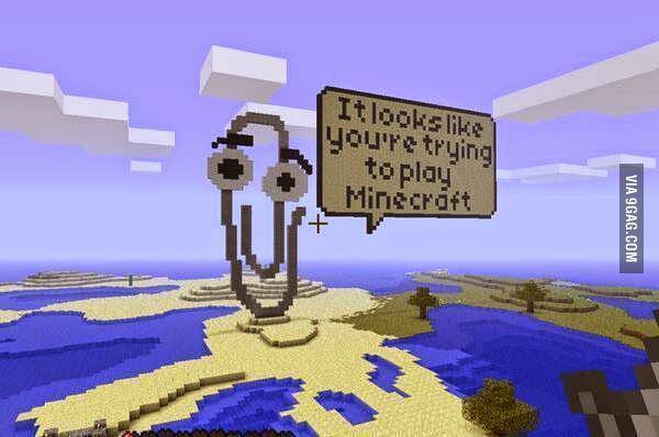 Možda se Clippy pridruži zombijima i drugima Minecraft antagonistima?