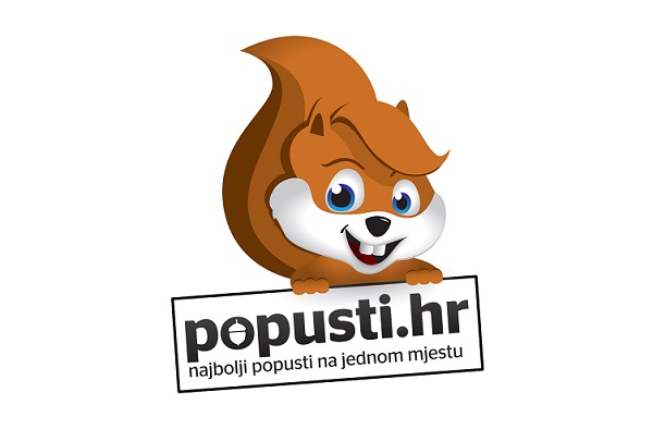 A tu je i vjeverica Oliver, simpatična maskota.