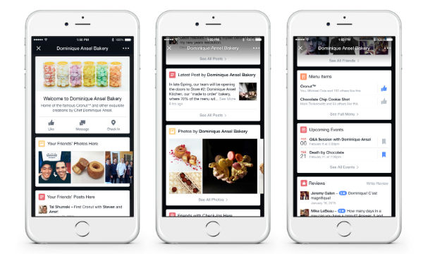 Facebook Place Tips