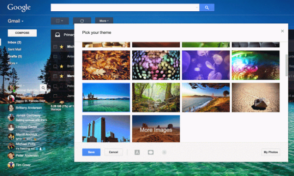 Gmail teme