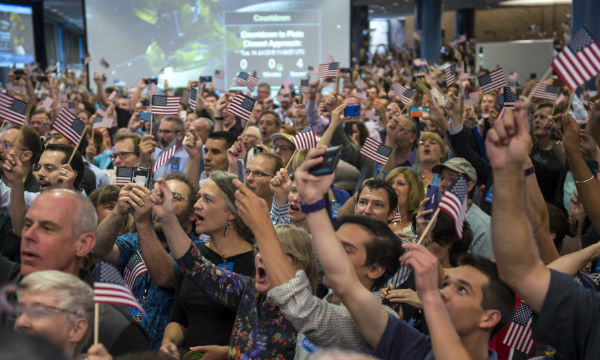 Pluton NASA slavlje