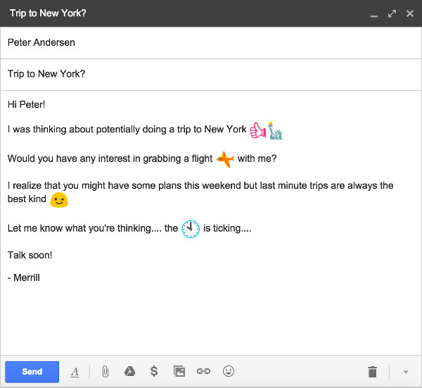 gmail emotikoni