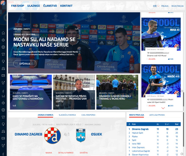 Dinamo web