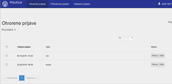 prijave mup
