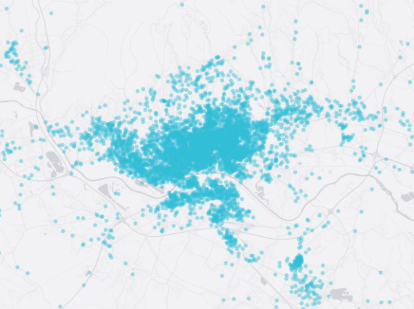 Uber otvaranje aplikacije prikaz
