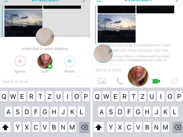 Snapchat video