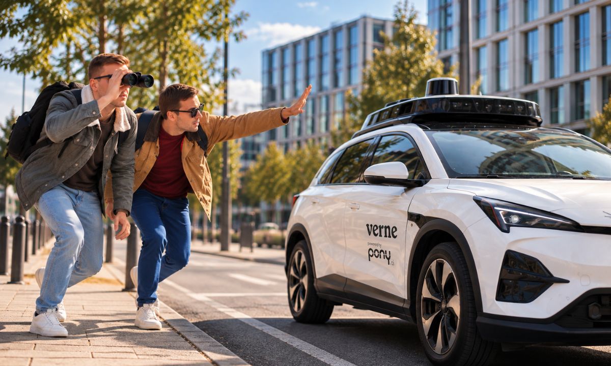 Napokon smo se provozali Verneovim robotaksijem!